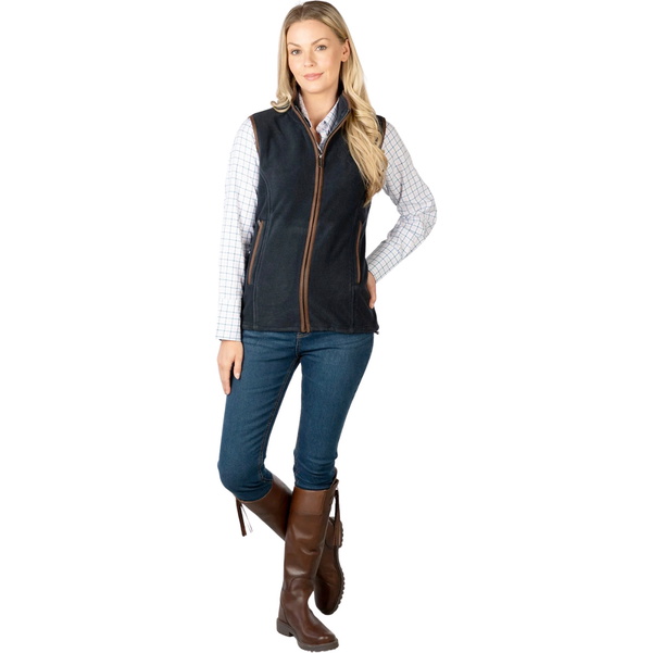 2025 Rydale Damen Huggate Fleece Weste 405697 - Ink